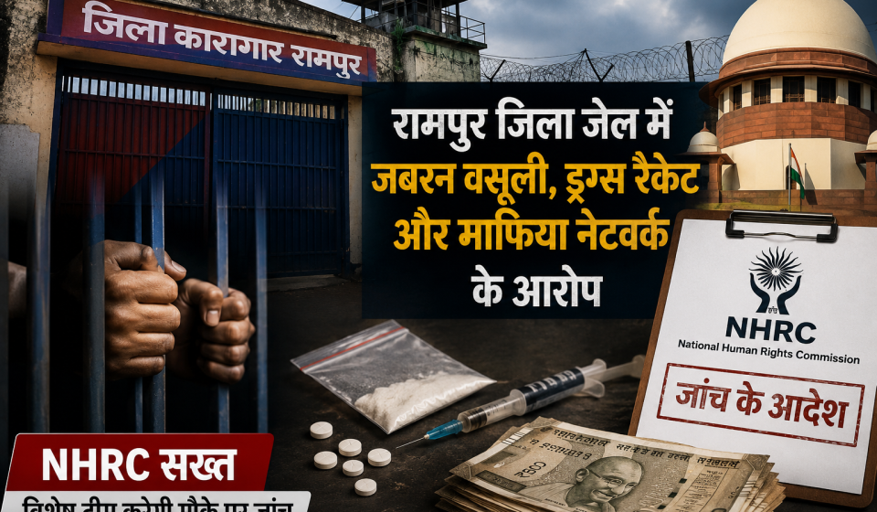 रामपुर जिला जेल के खिलाफ गंभीर आरोपों पर NHRC सक्रिय, जांच के लिए विशेष टीम भेजने के निर्देश